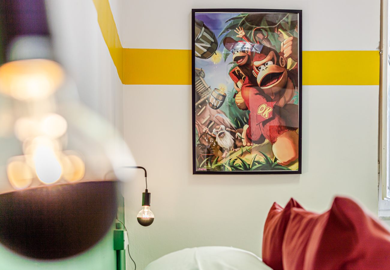 Affitto per camere a Livorno - Game Rooms - Donkey Kong Room 🕹️ 🦍