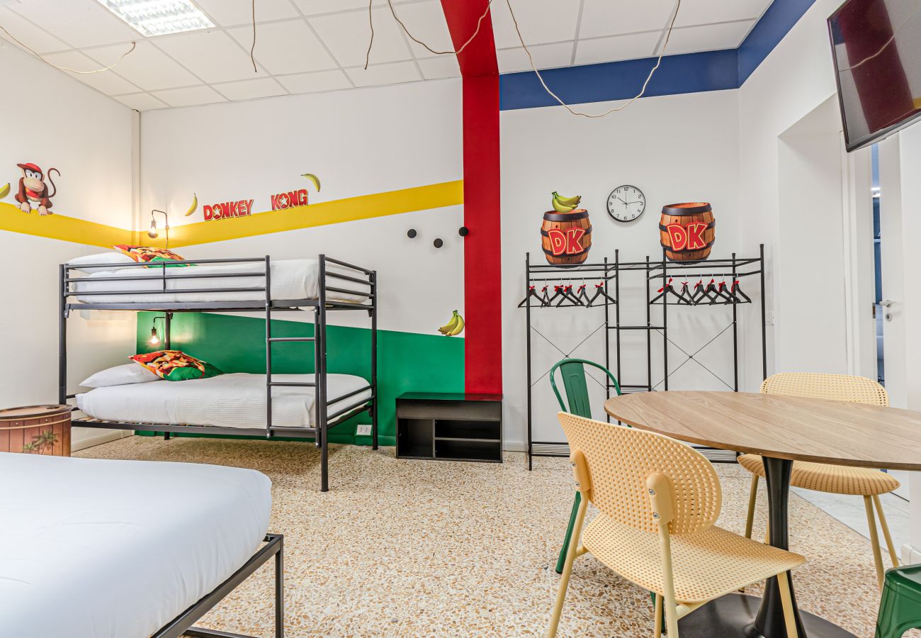 Affitto per camere a Livorno - Game Rooms - Donkey Kong Room 🕹️ 🦍