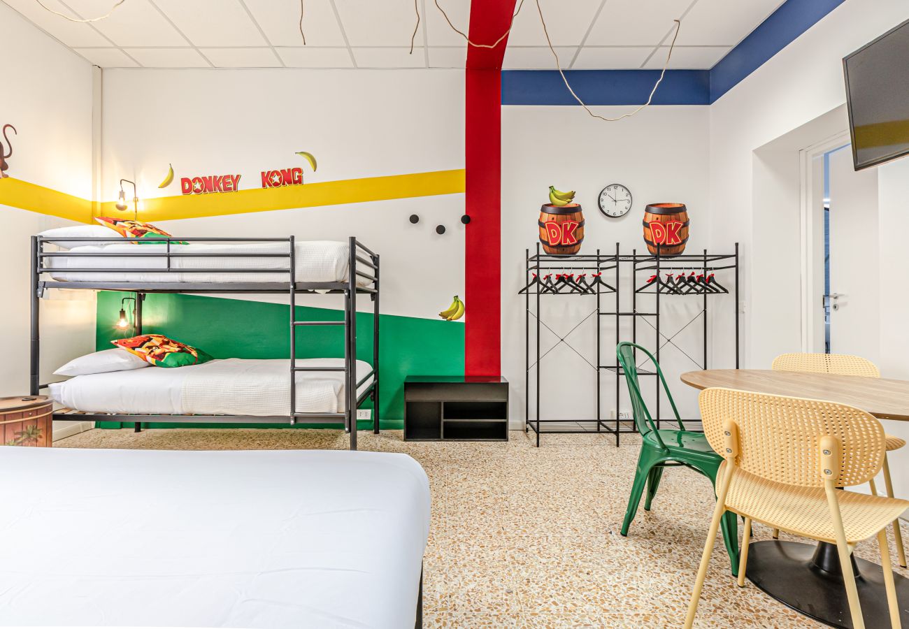 Affitto per camere a Livorno - Game Rooms - Donkey Kong Room 🕹️ 🦍