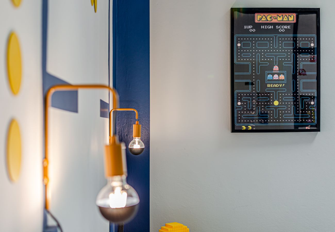 Affitto per camere a Livorno - Game Rooms - Pac Man Room 🕹️ 😀