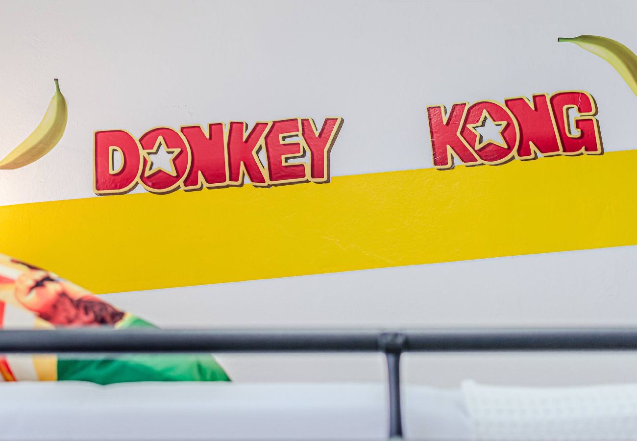 Affitto per camere a Livorno - Game Rooms - Donkey Kong Room
