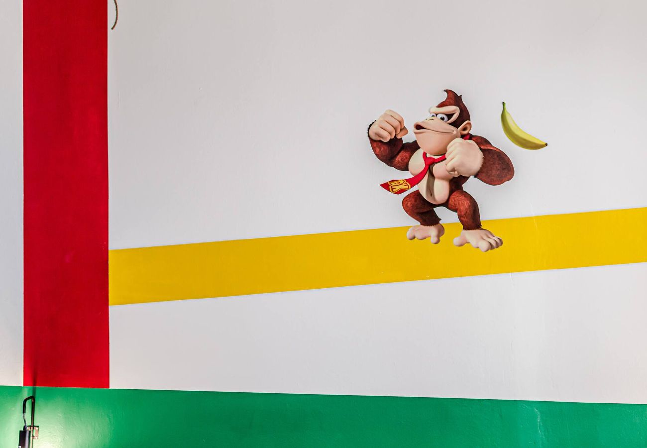 Affitto per camere a Livorno - Game Rooms - Donkey Kong Room