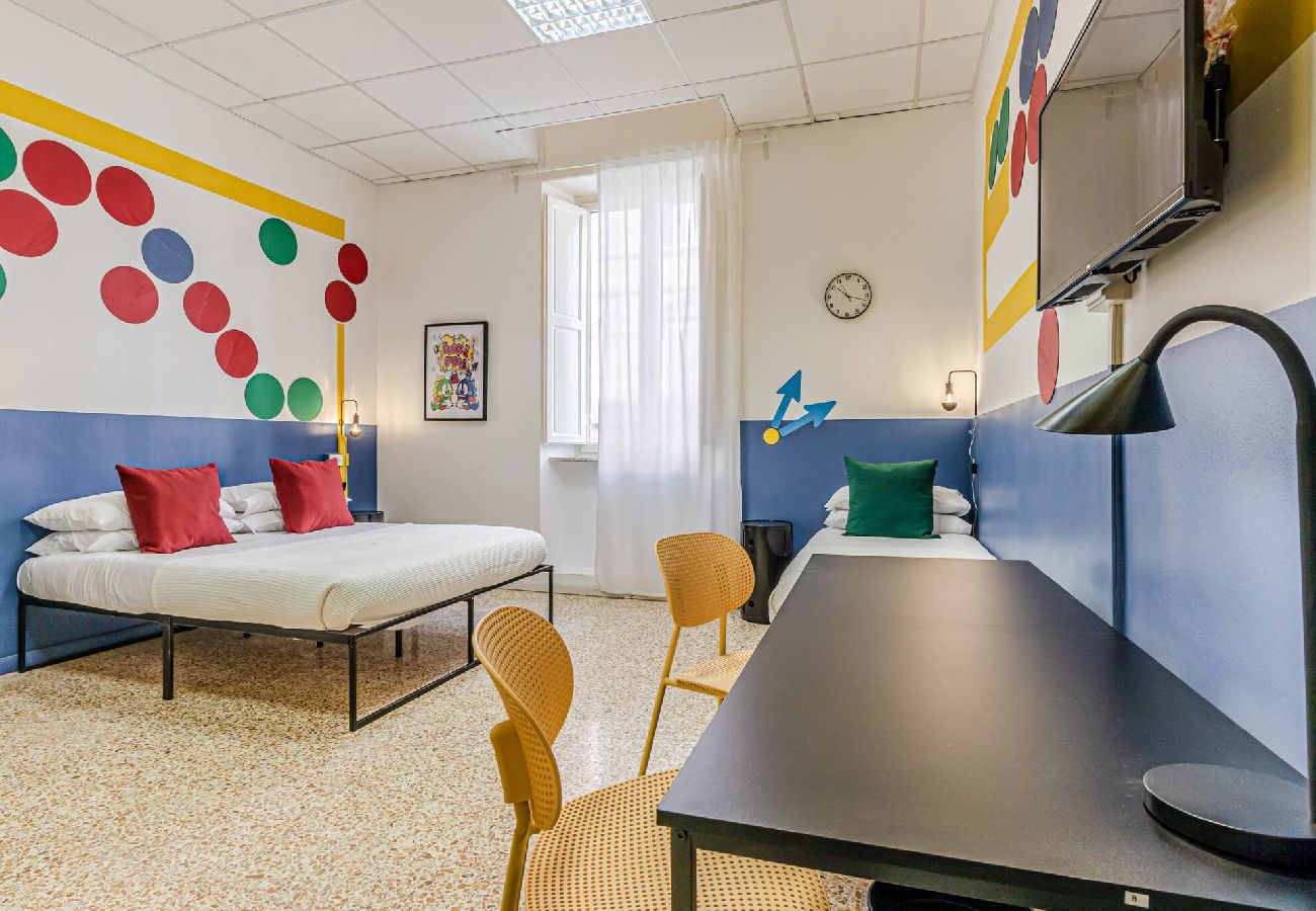 Rent by room in Livorno - Game Rooms - Puzzle Bobble Room