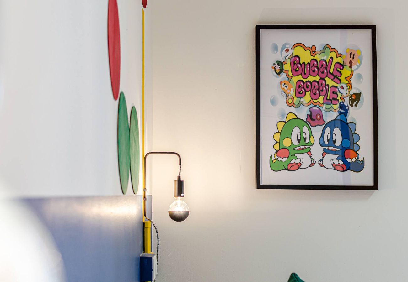 Rent by room in Livorno - Game Rooms - Puzzle Bobble Room