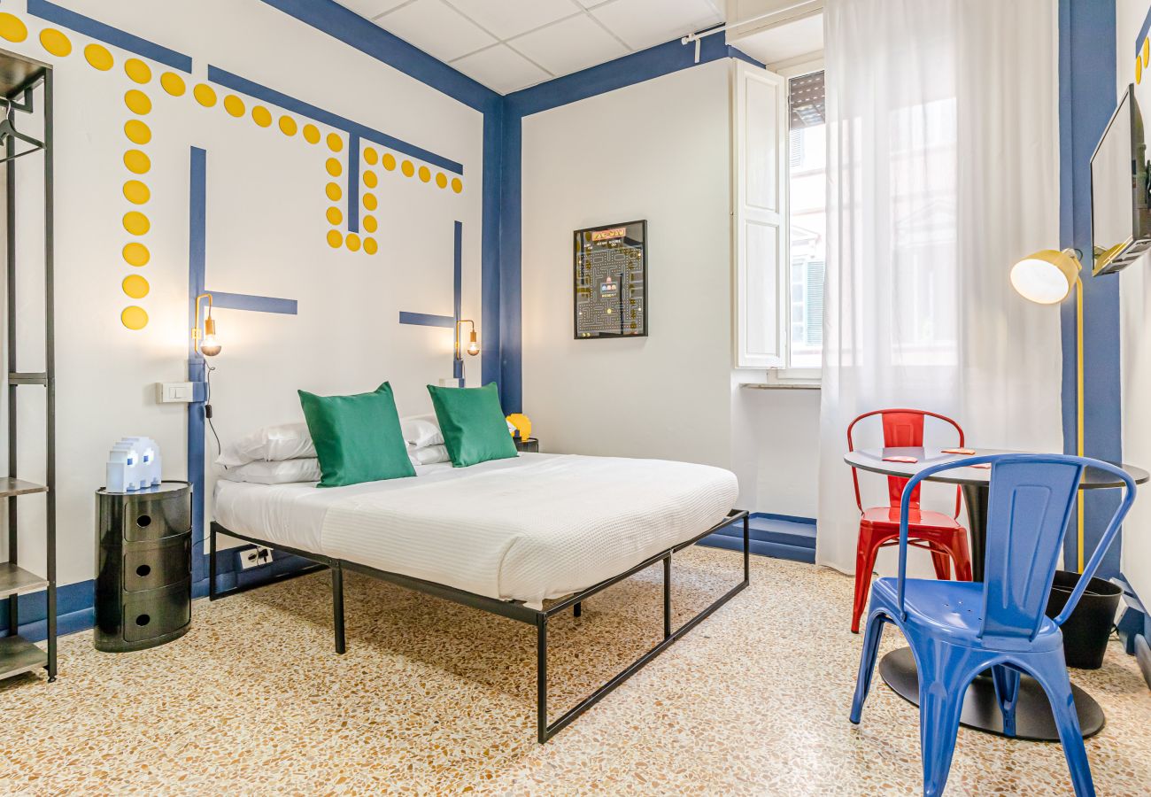 Alquiler por habitaciones en Livorno - Game Rooms - Pac Man Room 🕹️ 😀