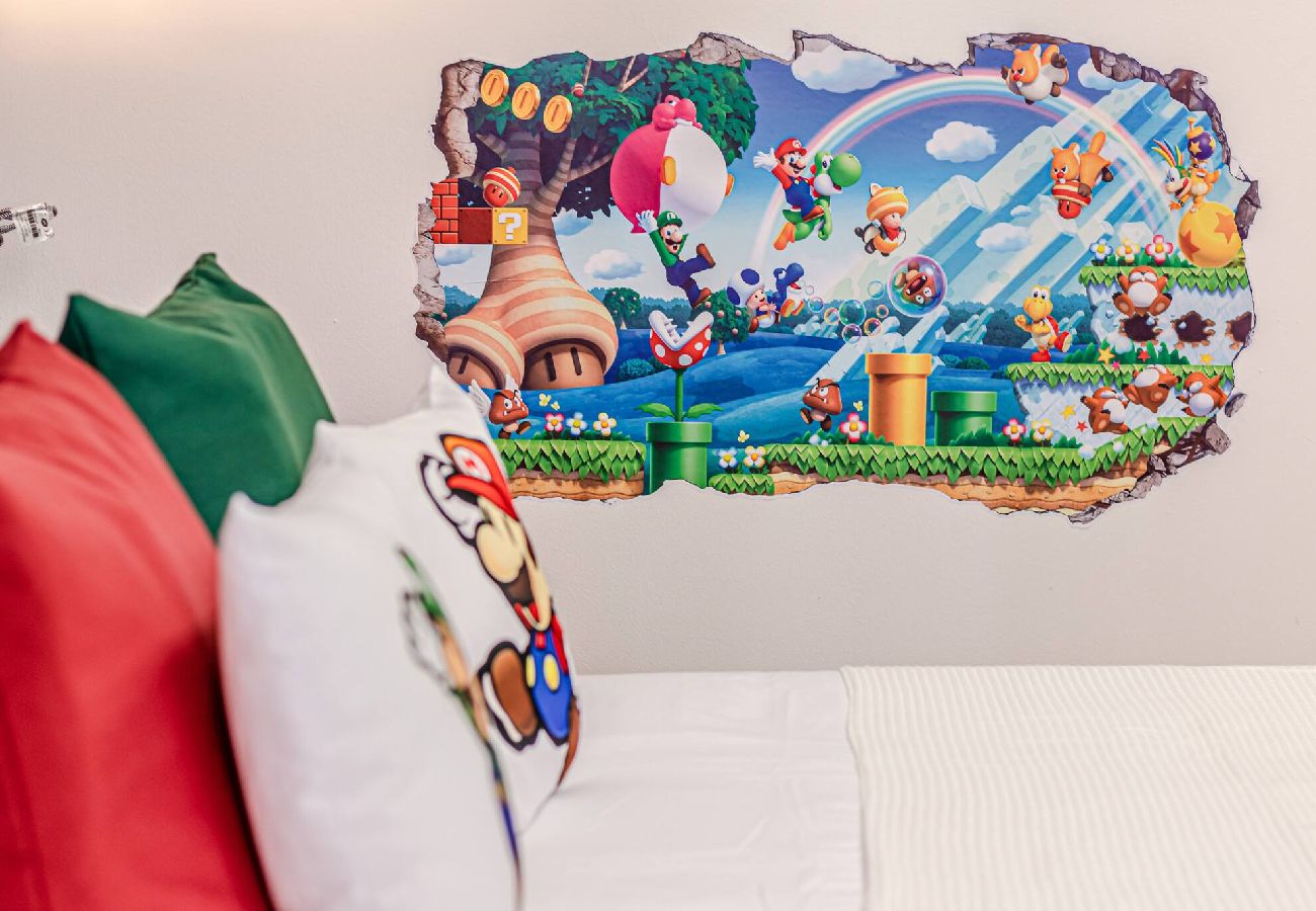 Alquiler por habitaciones en Livorno - Game Rooms - Super Mario Room