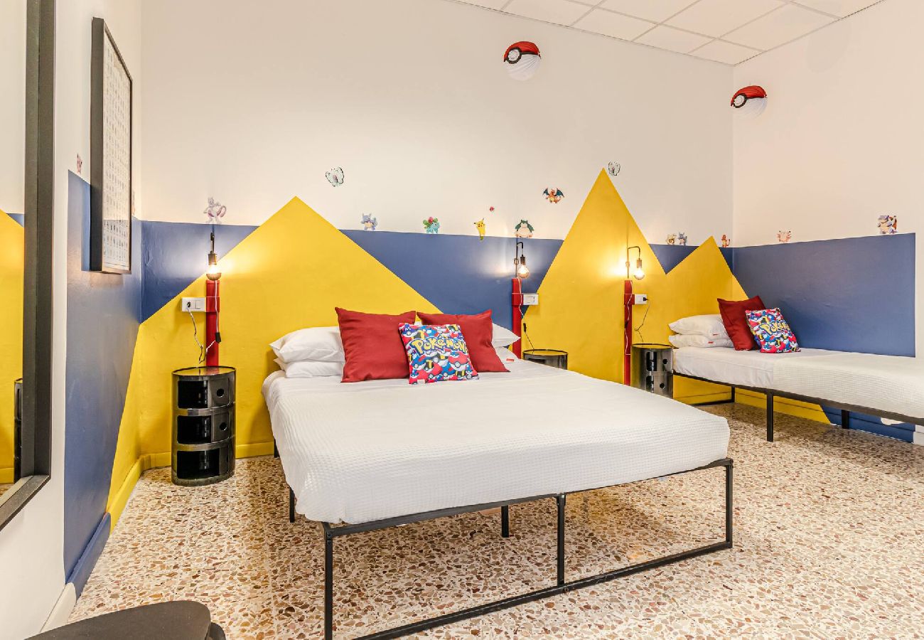 Alquiler por habitaciones en Livorno - Game Rooms - Pokemon Room