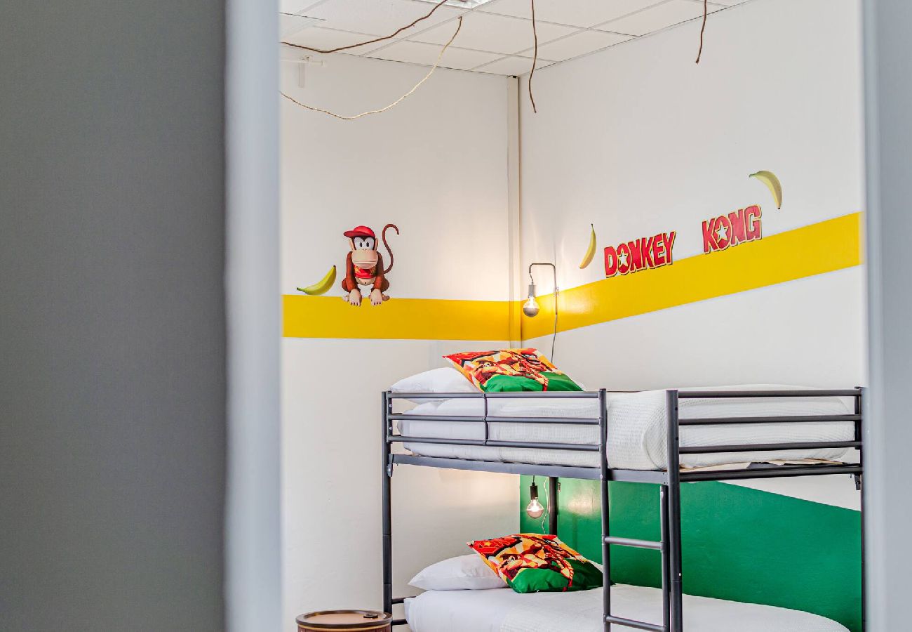 Alquiler por habitaciones en Livorno - Game Rooms - Donkey Kong Room
