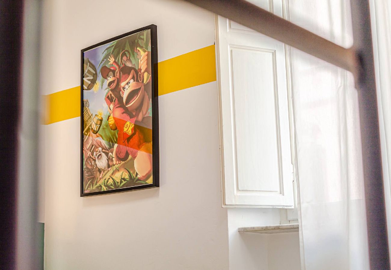 Alquiler por habitaciones en Livorno - Game Rooms - Donkey Kong Room