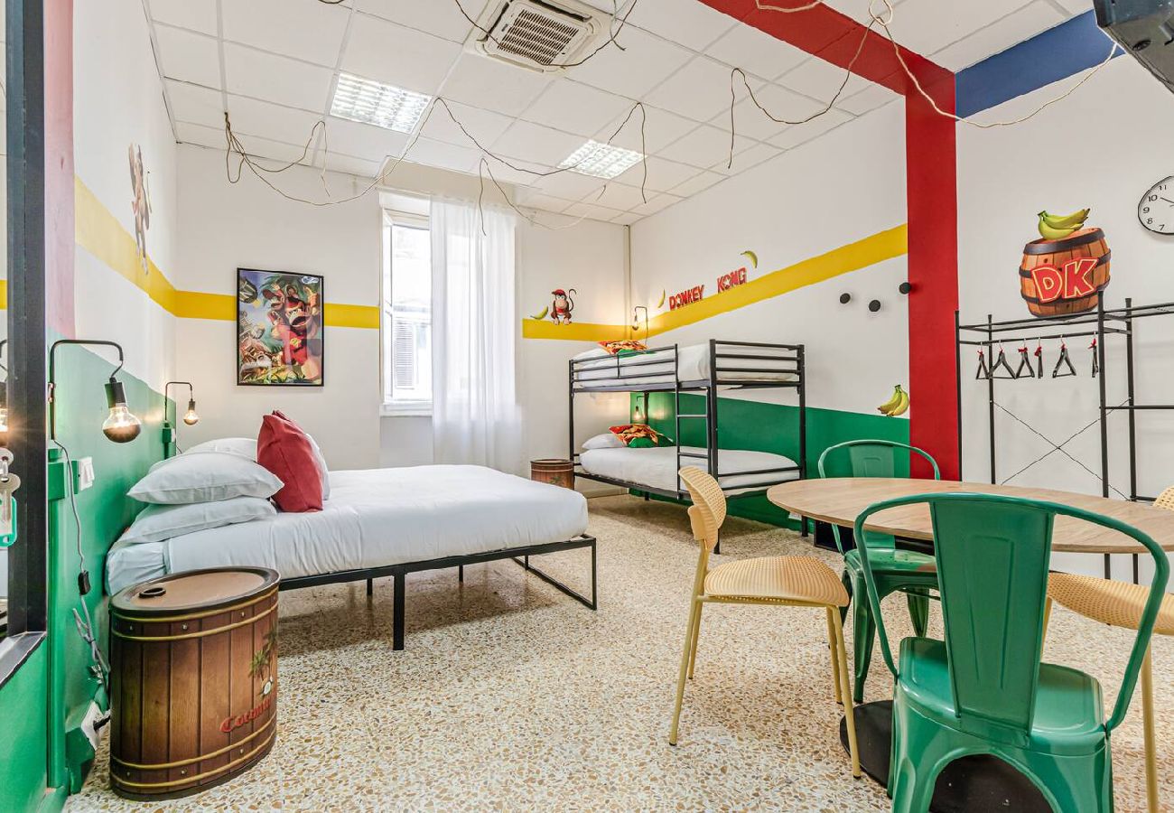 Alquiler por habitaciones en Livorno - Game Rooms - Donkey Kong Room