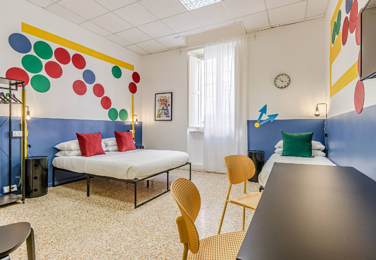 Alquiler por habitaciones en Livorno - Game Rooms - Puzzle Bobble Room