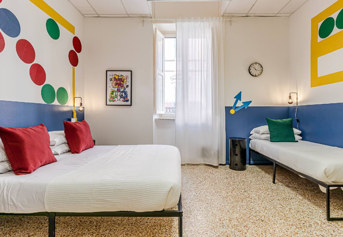 Alquiler por habitaciones en Livorno - Game Rooms - Puzzle Bobble Room